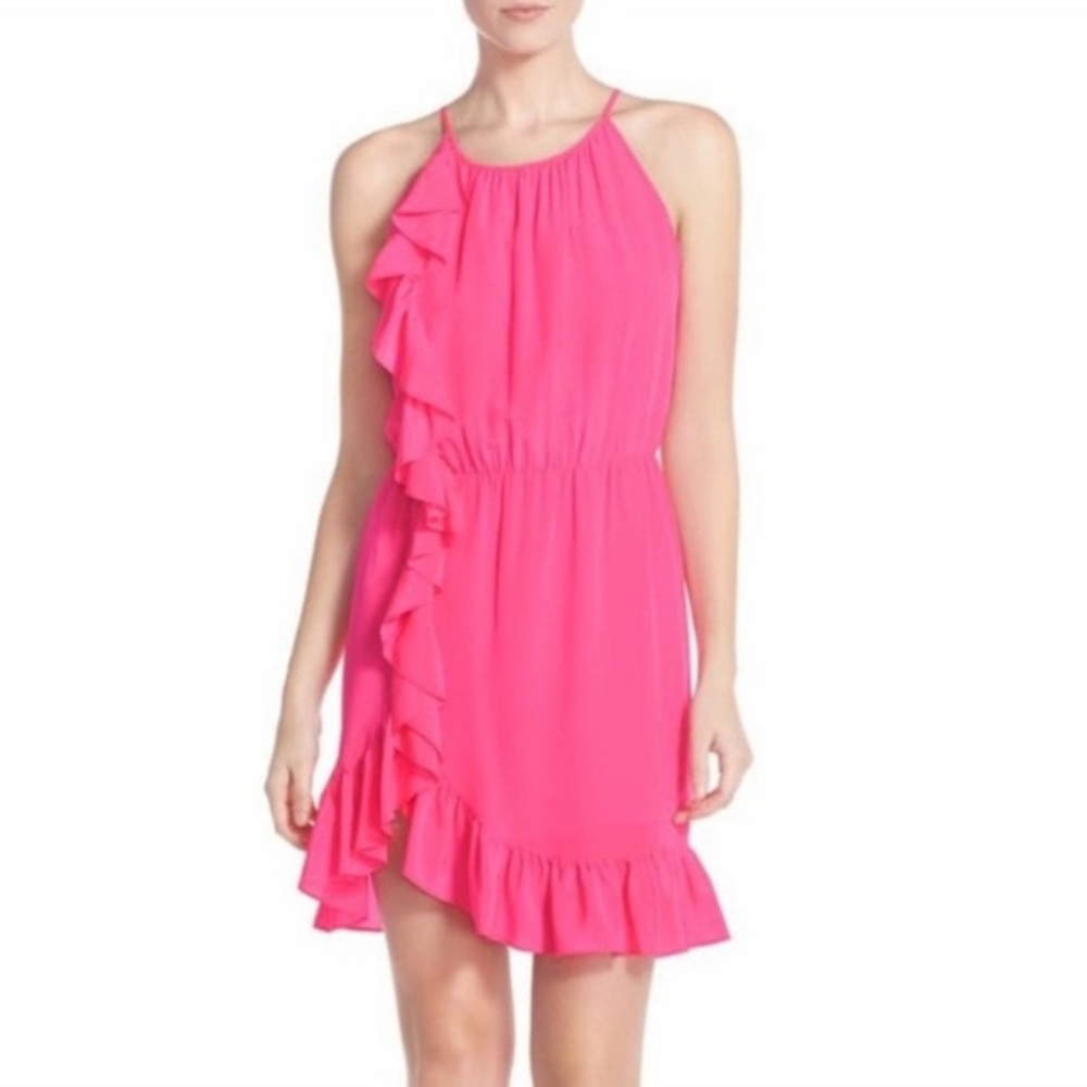 Amanda Uprichard Ruffle Dress